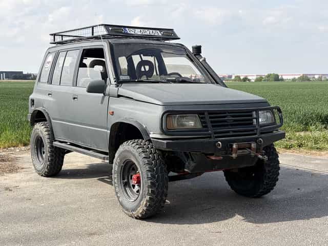 Suzuki Vitara Long 5d 1.6 16v, most stalowy, reduktor samurai, offroad 4x4