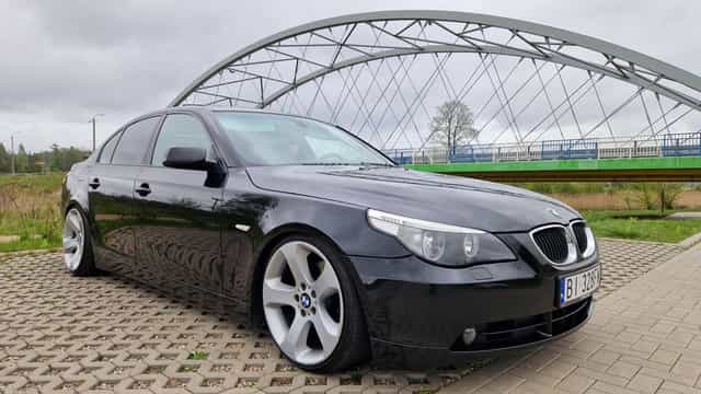 BMW E60 520i M54 LPG automat gwint stance daily gleba tuning zamiana