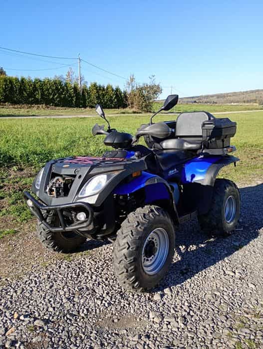 Quad linhai 300 4x4 zarejestrowany kat.b orgynał full opcja wciągarka