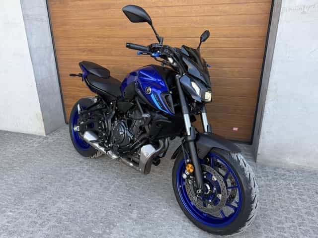 Yamaha MT07 Blue Icon A2 2024 Tablet Niemcy Zadbana Transport