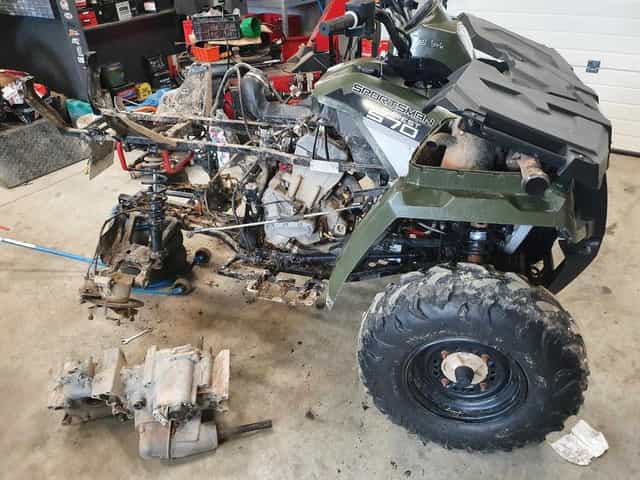 Bak Silnik Polaris Sportsman Ranger RZR 570 części 500 naprawa serwis