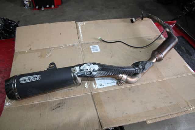 Wydech Tłumik Kolektor Sportowy Arrow Kawasaki Ninja 125 ( Z125 )