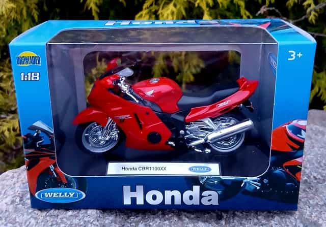 Kolekcja Welly - Motocykl Honda CBR 1100 XX - skala 1:18