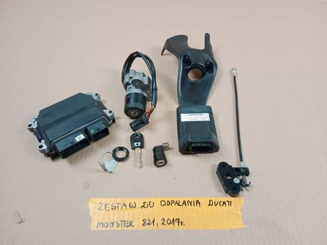 Ducati Monster 821 Zestaw Do Odpalania Komputer Stacyjka Klucz Zamek