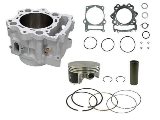 cylinder tłok uszczelki Yamaha raptor 700 rok 04-14