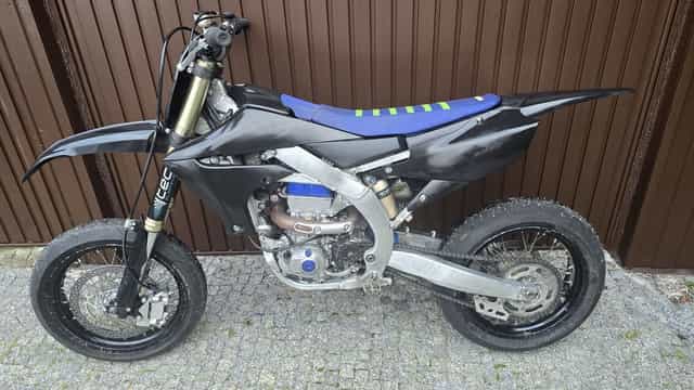 Yamaha yz450f 21r. Supermoto 72mth