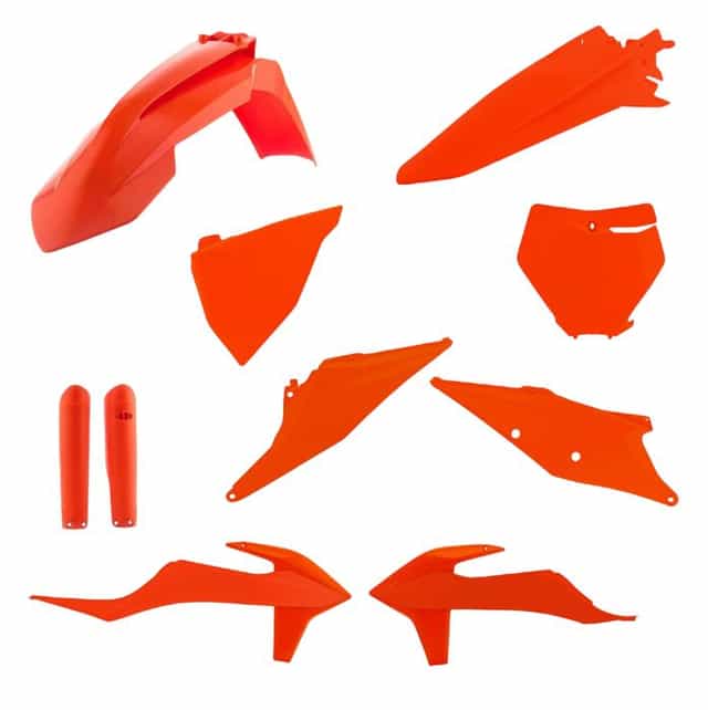 ZESTAW PLASTIKÓW ACERBIS KTM SX SX-F XC XC-F XC-W 125/450 19-20 U-10 0023479.011.016