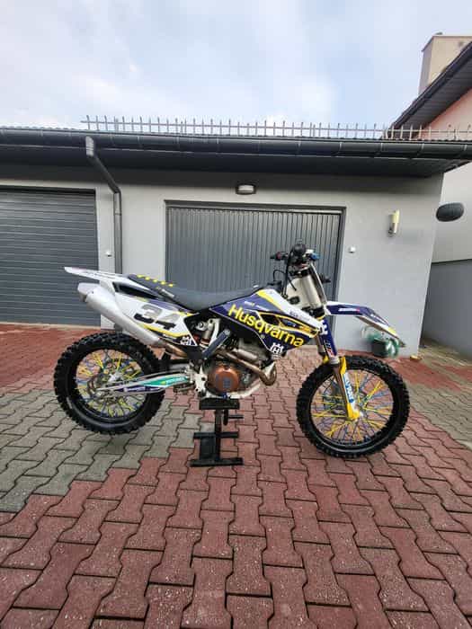 Motocykl cross husqvarna fc 250 wtrysk rozrusznik