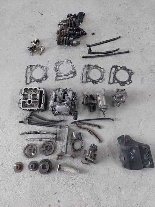 Yamaha raptor 660 głowica skrzynia pompa gałka amortyzatory zacisk pia