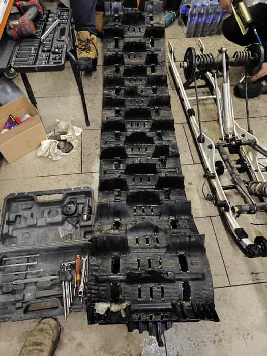 Gąsienica ski doo summit 154x15x3