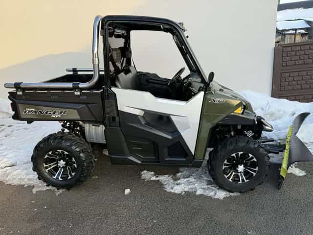 Buggy Polaris Ranger 900 / super stan / homologacja / z pługiem