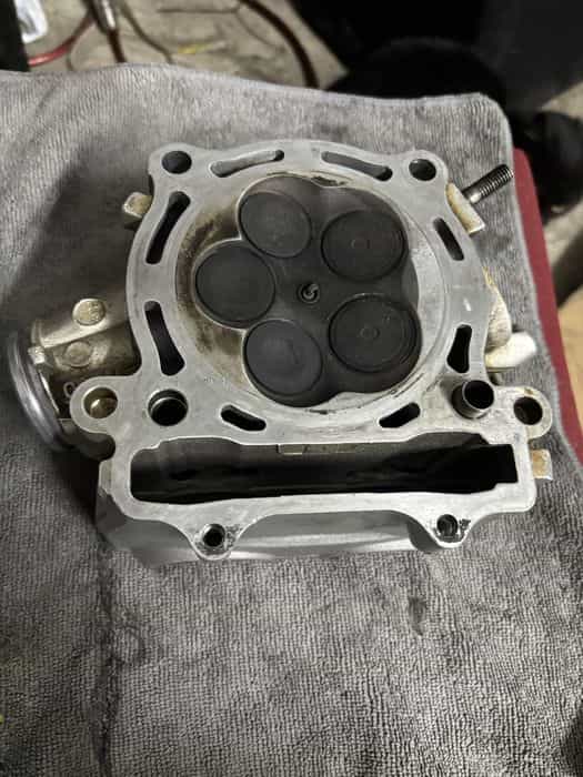 Glowica yamaha wr 450 i inne czesci