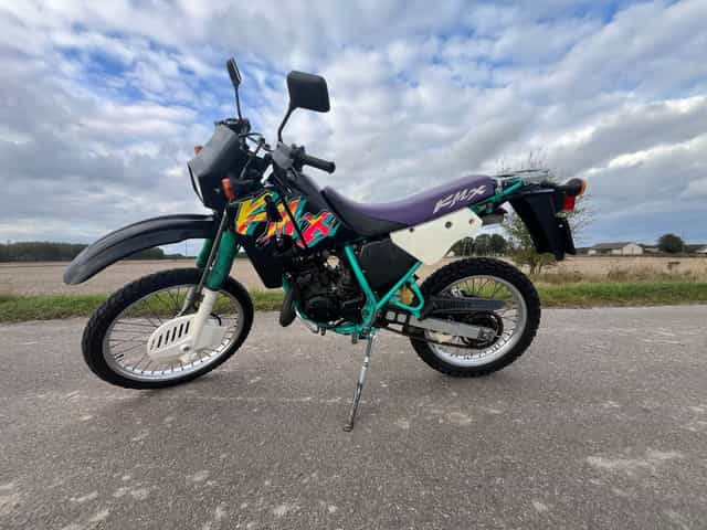 Kawasaki KMX 125 2T zarejestrowany po generalnym remoncie kat B