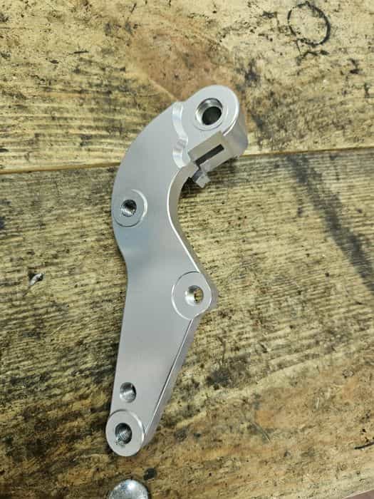 Przedni pływający wspornik adaptera wirnika tarczy hamulcowej 320 mm do KTM EXC XC XCW XCF SX...
