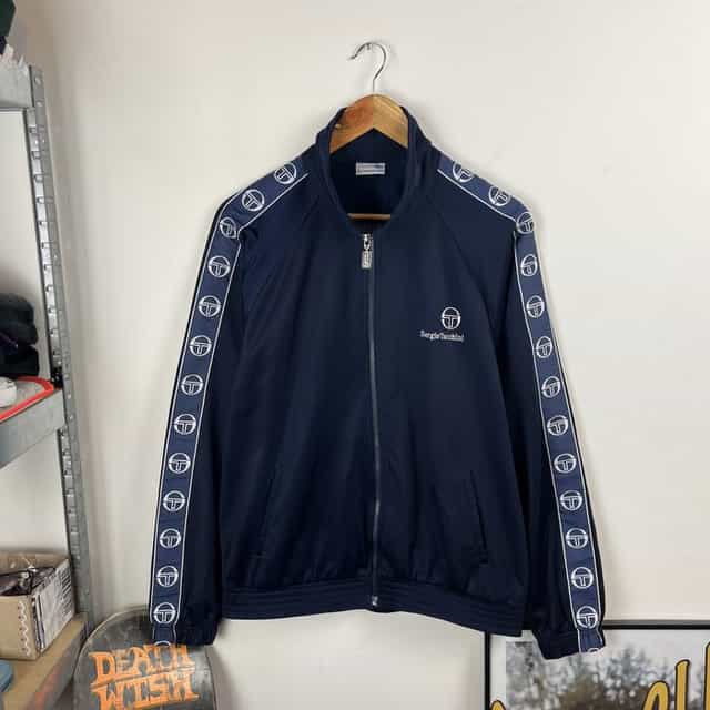 Vintage Bluza Rozpinana Sergio Tacchini Casual Sportswear Y2k 90s