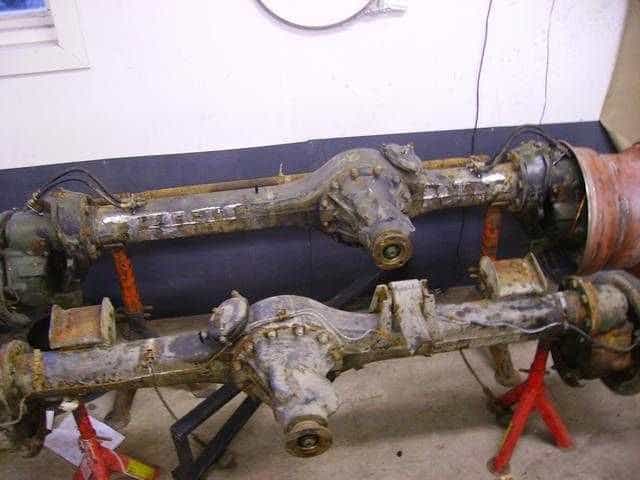 Mosty Volvo Laplander Zwolnice portalowe blokada offroad DANA  zmota