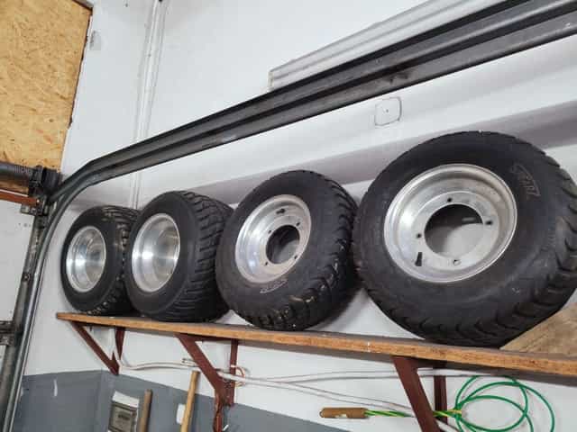 Komplet kół szosowych drogowych koła Yamaha Raptor Banshee 660.700.350