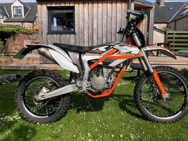 ktm 350 e-xc exc freeride glowica kartery skrzynia elektryk stator wal