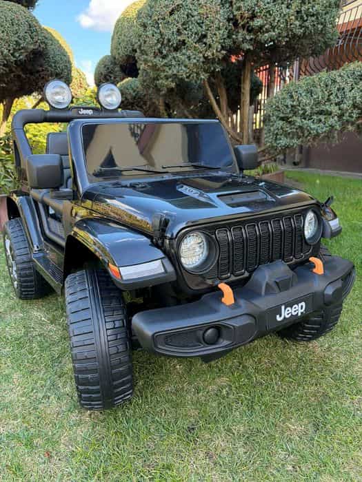 Auto na akumulator Jeep Wrangler Rubicon 4×200 Watt 24V Pilot MP3 Kluczyki Samochód elektrycz...