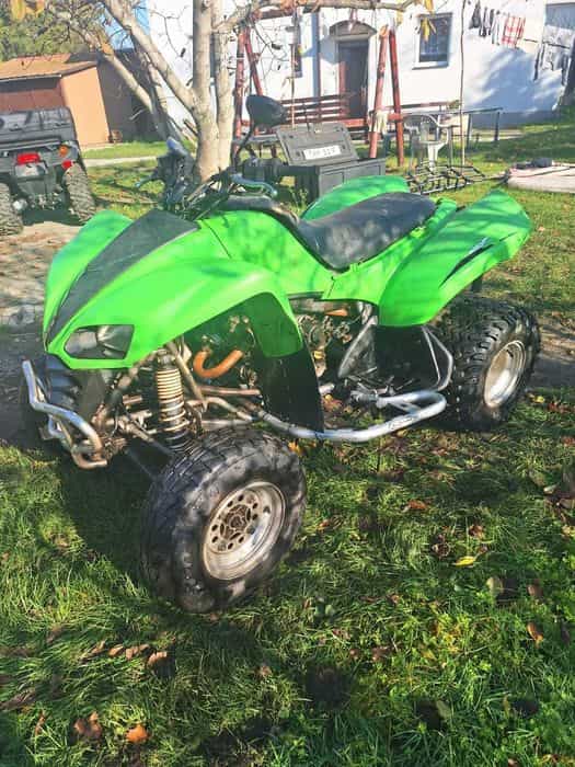 kawasaki kfx 700 wahacz os piasta siedzenie skrzynia magneto