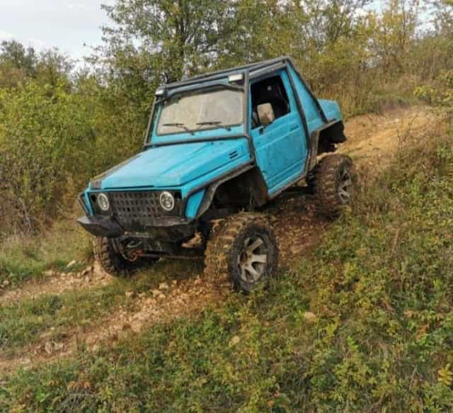 Suzuki Samurai ZMOTA swap 2.7 V6 170km