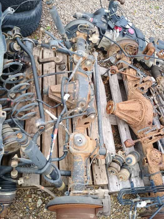 Most Tył Tylny Tylni Toyota Land Cruiser 120 Manual 3.0D4D 05Rok