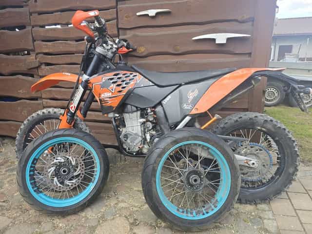 KTM EXC-R 450 enduro supermoto zarejestrowany