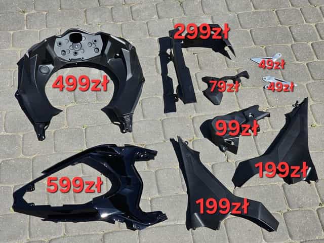 części do Kawasaki Ninja 400