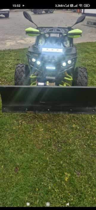 Quad BARACUDA 250 BRT.bardzo zadbany . wyciągarka i pług do śniegu