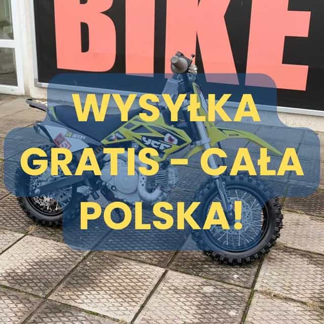 Nowy Cross Pit Bike YCF 50 A - Wysyłka GRATIS cała Polska!
