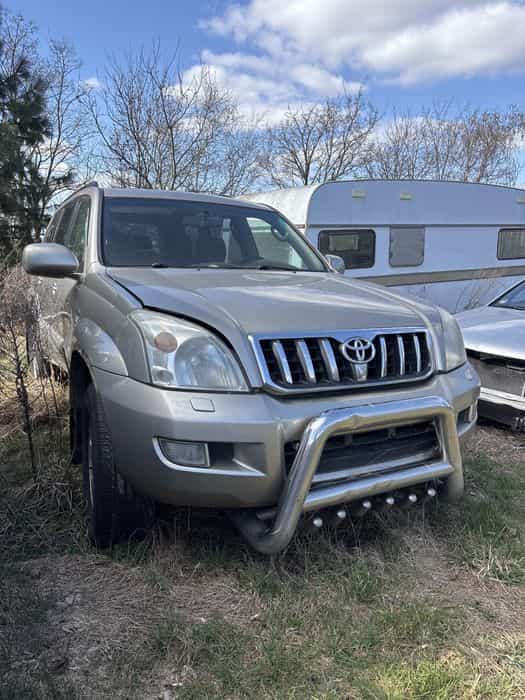 Toyota land cruiser j120 lampa zderzak maska drzwi lusterko klapa koła