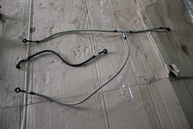 Przewody Hamulcowa Stalowy Oplot Alpha Yamaha R1 RN19 07-08