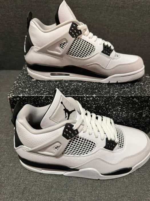 Buty sportowe Jordan_4_Retro_Military_black R.45