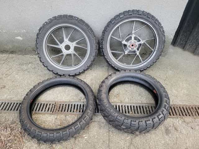 Komplet kół BMW r1250gs r1200gs 170/60r17 120/70r19