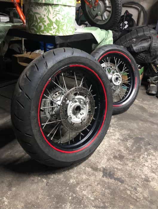 Koła supermoto honda crf 250/450 excel