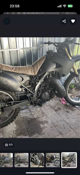Kawasaki kx 125 w calosci lub na czesci