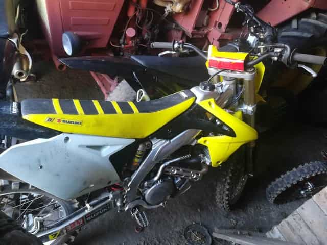 Suzuki rmz 450 wtrysk rok 2008 , rama silnik