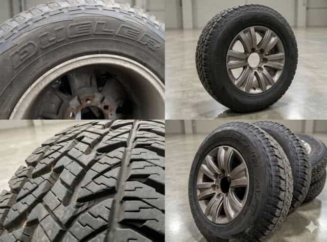 Koła Terenowe 16" 6x139.7 plus  Bridgestone Dueler A/T 215/80R16 - Land Cruiser,  Pajero, Pat...