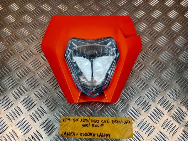 KTM SX 125 / 250 SXF 350 / 450 / 500 EXCF Lampa Przód Reflektor Osłona