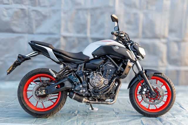 Yamaha MT07, 2021, 18000km