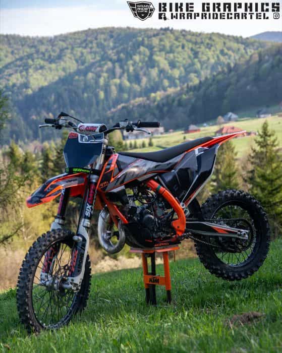 Profesjonalna Okleina PRO MX - KTM SX 50 - 65 - 85