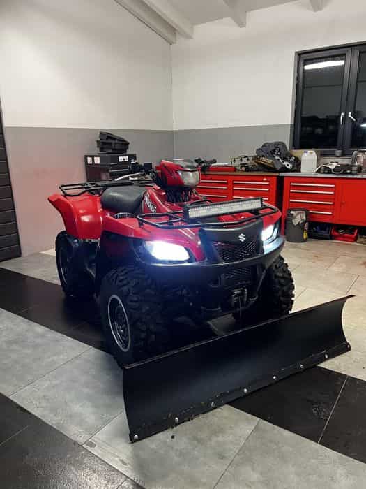 Suzuki King Quad 750 Doinwestowany + PŁUG