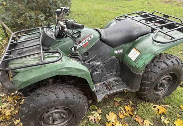 Yamaha Grizzly 450 4x4 z dokumentami