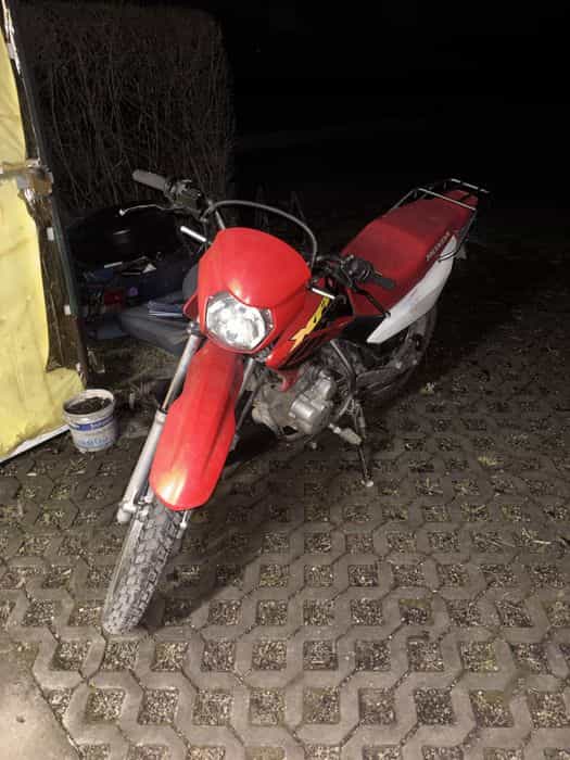 Motocykl Honda XR125L enduro cross homologacja 2007 zarejestrowany