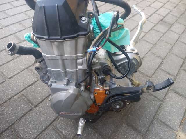 Ktm exc 450 silnik 2015 kolano wydechowe kopka instalacja set