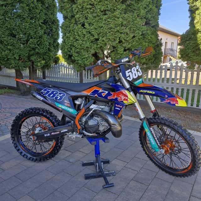 KTM SX250 Hgs renthall bardzo zadbany Nowy tłok