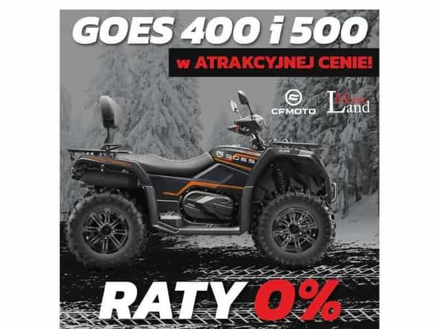 Quad CF Moto Goes 500L Gratisy  Raty/Leasing/Transport Motor-Land