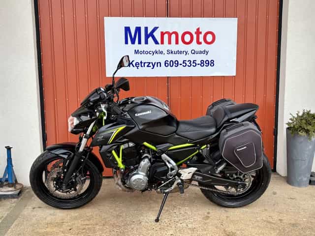 Kawasaki Z650 Dużo dodatków 2018r Akrapovic Super Stan Raty Transport