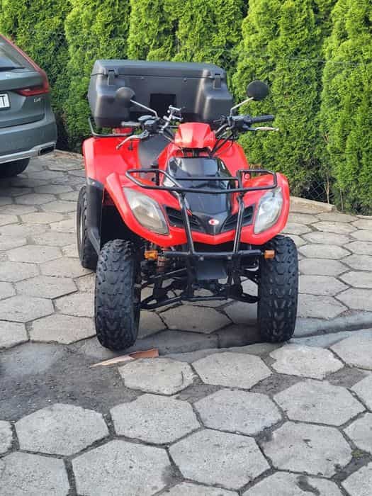 Quad Kymco mxu250 zarejestrowany