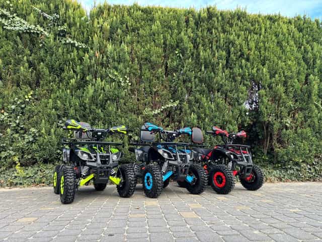 MINI QUAD 50CC Pelikan Torino Rozrusznik Oparcie LEDY Raty Dostawa